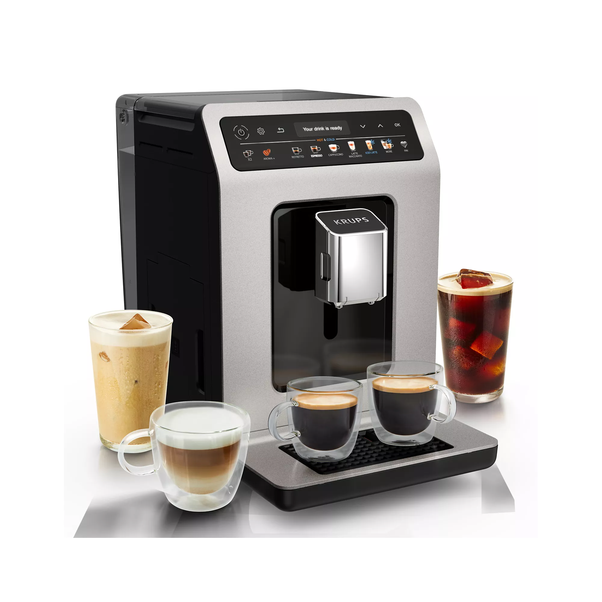 Expresso Broyeur KRUPS Intuition Preference EA875E