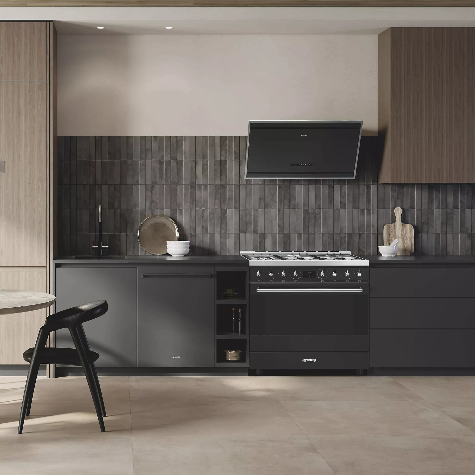 Piano de cuisson gaz SMEG C95GMCMB2 – Image 5