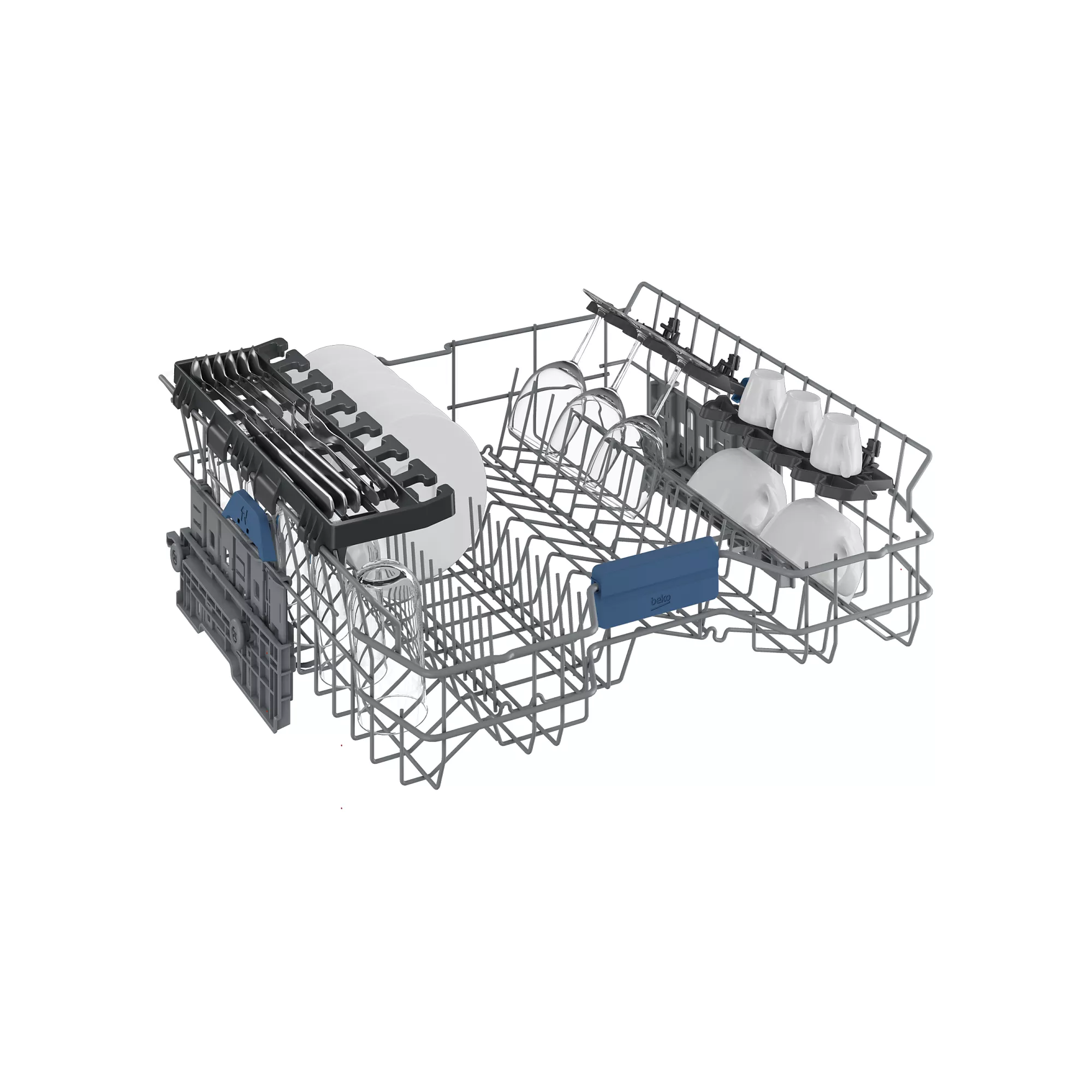 Lave-vaisselle pose libre 60 cm Beko BDFN26450XP – Image 7