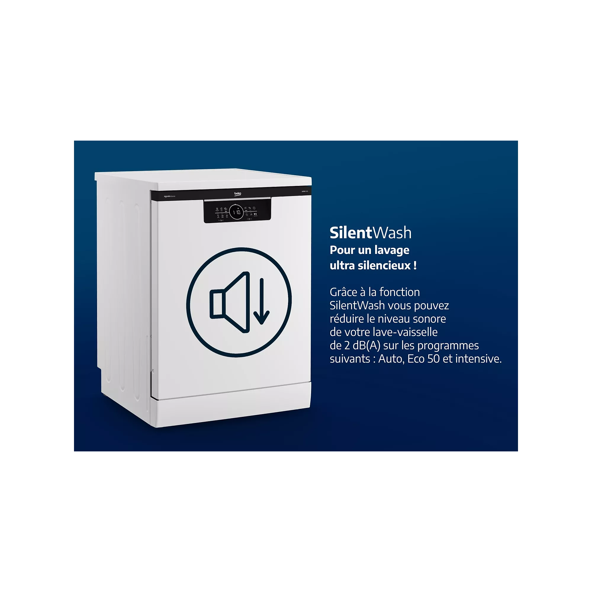 Lave-vaisselle pose libre 60 cm Beko BDFN26450XP – Image 10