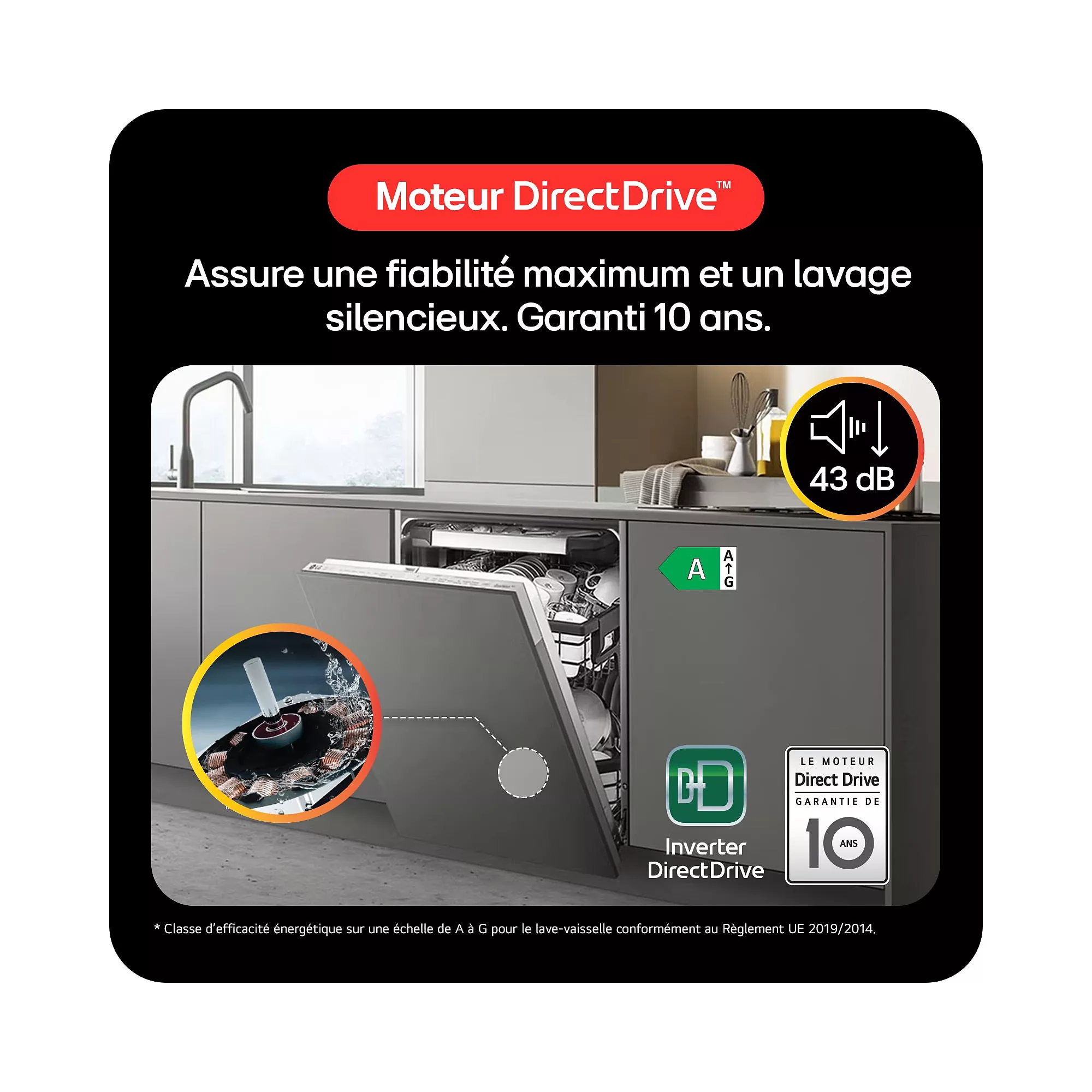 Lave-vaisselle encastrable LG DB476TXS – Image 9